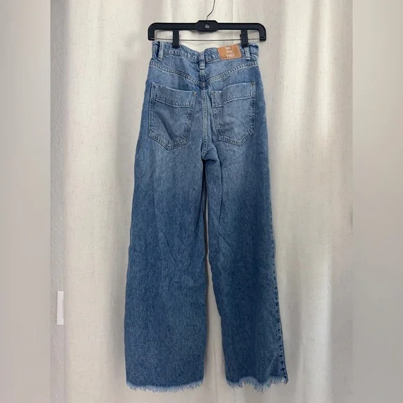 Free People wide leg jeans 24 - Picture 2 of 5
